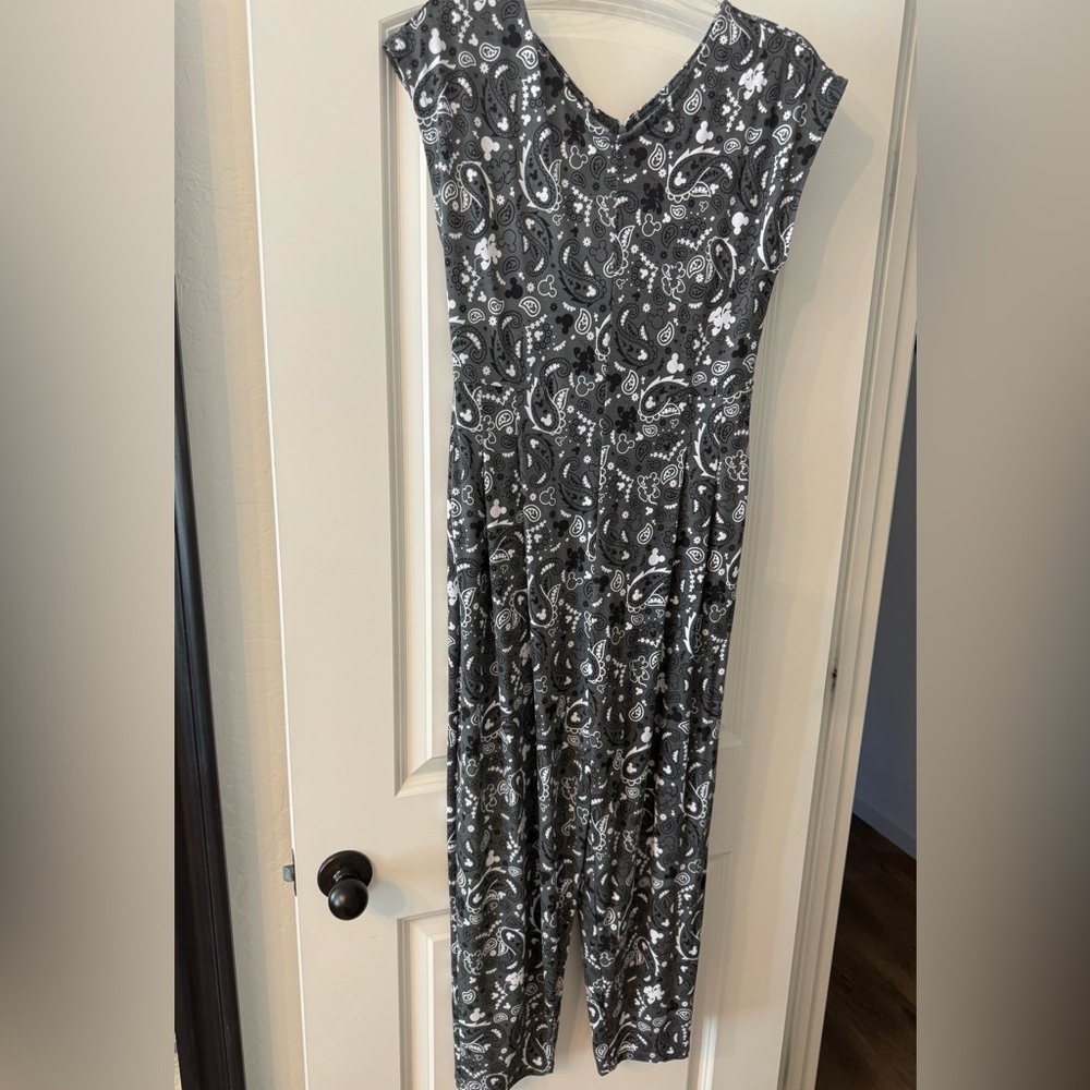 Disney Paisley Print Sleeveless pantsuit